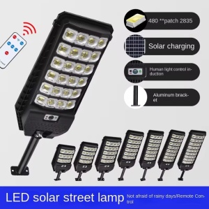 LAMPA SOLARA STRADALA 250W , LED CU LUPA SI PRINDERE - Img 4