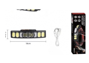 LANTERNA DE CAP HX 811 CU 9 LED - Img 5