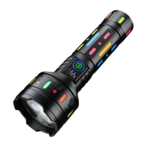 Lanterna de mana CB 705 TG cu led puternic 20cm aluminiu - Img 3