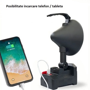 Lanterna Pliabila 3000 lumeni cu acumulator si usb W872B - Img 3
