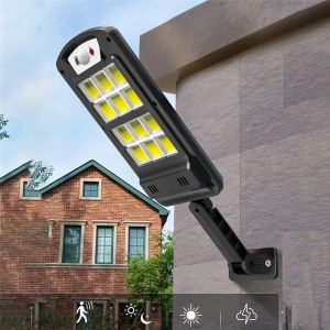 PACHET 2X LAMPA SOLARA TIP STRADAL 240 LED 45W - Img 2