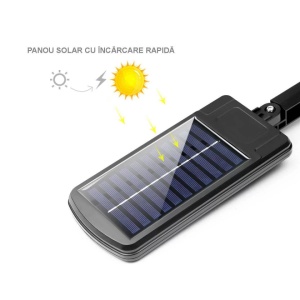 SET 10 LAMPI SOLARE TIP STRADAL 30W CU TELECOMANDA - Img 7