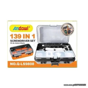 Set multi-functional surubelnita si dezasamblare 139 piese - Img 2