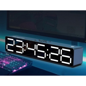 Boxa Portabila cu Ceas Alarma SD Bluetooth Andowl QYXB133 - Img 6