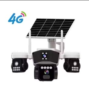 Camera Supraveghere Solara 9MP, UltraHD, Rotativa 360, 4G, Panou Solar