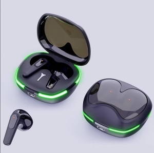 Casti Bluetooth Wireless 5.1 Stereo e-sport TWS Pro 60, Headphones for Gaming, Waterproof New Style, Elegant, Distinctiv, Casti tactile - Img 3