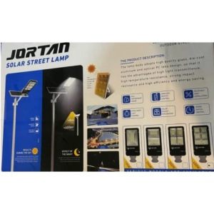 Lampa Solara Stradala - Incarcare solara Jortan 300W cu panou separat - Img 2