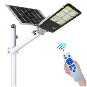 Lampa Solara Stradala - Incarcare solara Jortan 400W cu panou separat - Img 3