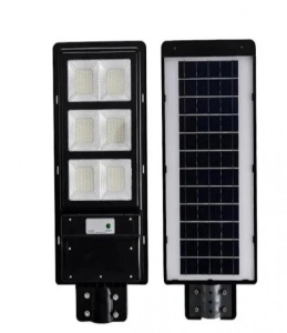 Lampa stradala 300W cu panou solar si acumulator Jortan - Img 1