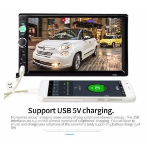 Mp5 player auto 7010b, 2 DIN, Touch screen 7", Bluetooth, USB - Img 3