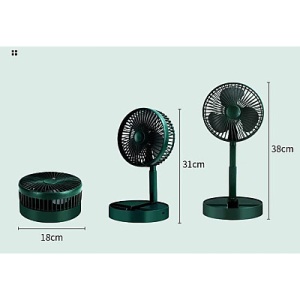 VENTILATOR PORTABIL CU INCARCARE USB - 3 TREPTE VITEZA - Img 4