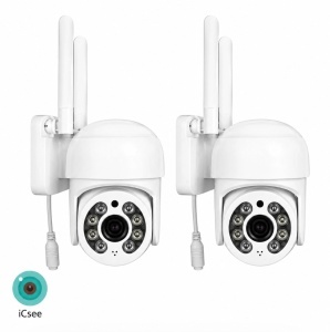 2 CAMERE SUPRAVEGHERE WIFI PROMO 5MP ICSEE AH-XM-XA6