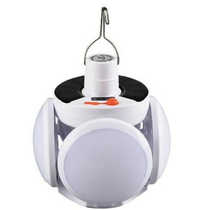 Bec led cu incarcare solara - 4 brate pliabile - Img 4