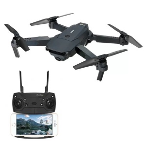 Dronă E99PRO, cameră 4K, timp de zbor 20 minute 100 m, pliabilă, geantă de transport - Img 1