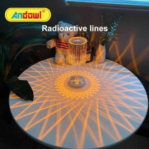 LAMPA DECORATIVA DE MASA CU LED CRYSTAL TOUCH - Img 4