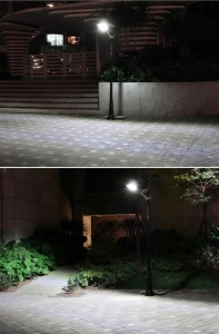 Lampa stradala 300W cu panou solar si acumulator Jortan - Img 4