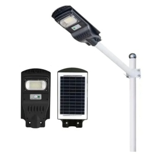 Lampa Stradala Solara Jortan Cu Senzor De Miscare 50W , IP66 , 6500k - Img 4