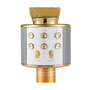 MICROFON PROFESIONAL KARAOKE SMART AURIU CU BLUETOOTH - Img 4
