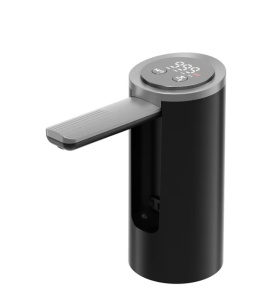 Pompa electrica de apa, un buton pentru a distribui apa, depozitare pliabila, durata lunga de viata 1200mah, aplicabil in mai multe scenarii, material sigur, negru - Img 5