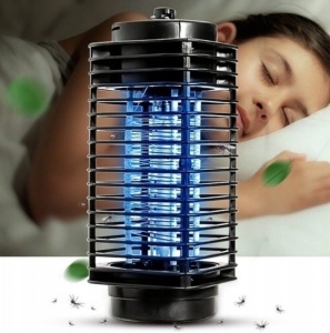 SET 2 X Lampa anti insecte, muște, țânțari și moliii , lumina UV - Img 2