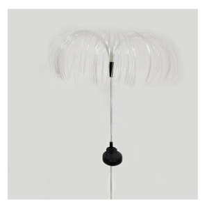 SET 4 LAMPI SOLARE DECORATIVE PALMIER LED COLOR FIBRA OPTICA - Img 3