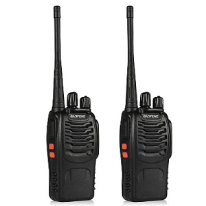 Set doua statii radio emisie receptie portabile Baofeng BF 888S - Img 1