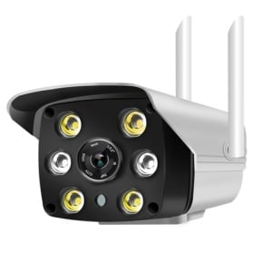 CAMERA SUPRAVEGHERE IP WIRELESS 1080P + card memorie 32GB - Img 1