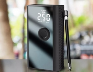 COMPRESOR AUTO PORTABIL 4000mAh cu afisaj - Img 1