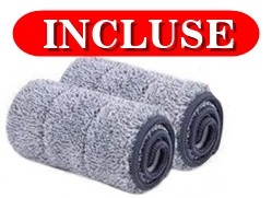 GALEATA CU MOP PLAT SI STORCATOR + 3 LAVETE MICROFIBRA - Img 2