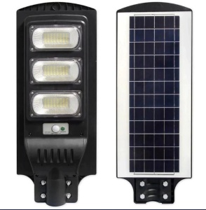 Lampa Stradala Solara Jortan Cu Senzor De Miscare 150W , IP66 , 6500k - Img 4