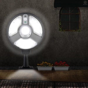 SET 3 X LAMPA SOLARA CIRCULARA 120 LED - Img 6