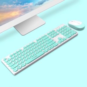 TASTATURA SI MOUSE WIFI 2.4GhZ - Img 1