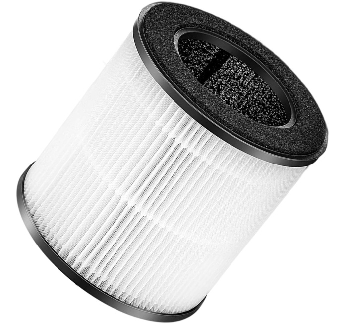 Filtru HEPA pentru purificator WowStep®, model B-D0L2, Carbon activ, Filtrare pana la 0.3 Microni