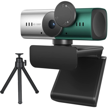 Resigilat - Camera Web Runex®, Webcam, Auto-Focus, Rotire 360 Grade, Trepied, Capac Intimitate