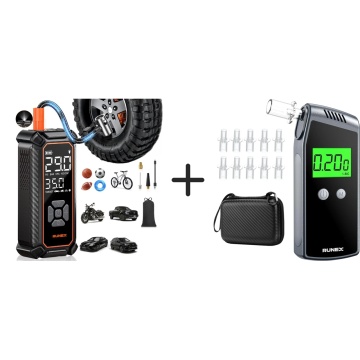Pachet Compresor Auto 3 in 1 + Alcool Tester Digital