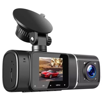 Camera Auto DVR Duala, WowStep®, Ecran LCD, Diagonala 1.5 inch, Full HD, Vedere Nocturna, Rezolutie de 1080p - Img 1