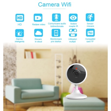 Resigilat - Camera Supraveghere, Baby Monitor Wireless WowStep®, FullHD 2MP, Monitorizare Video Audio Bebelusi, Vedere Nocturna, Sunet Bidirectional, Senzor Miscare, Fixare Usoara - Img 4