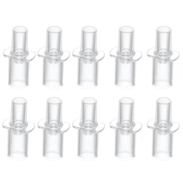 Resigilat - Set 10 Mustiucuri pentru Etilotest Runex®, Compatibile cu Etilotestul Runex, Materiale Sigure si Rezistente, Lavabile si Reutilizabile, Utilizare Igienica, Montare Rapida, Pentru Testare Alcool, Petrecere, Condus si Serviciu, Transparent