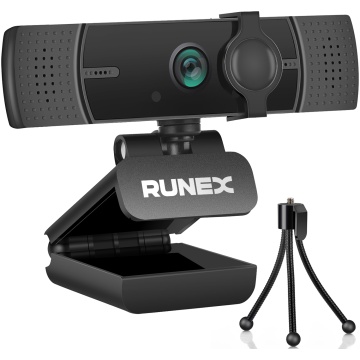 Camera Web RUNEX®, Model S700 PRO, 1440p, Auto-Focus, 2K, Expunere Automata, Trepied, Capac Intimitate - Img 1