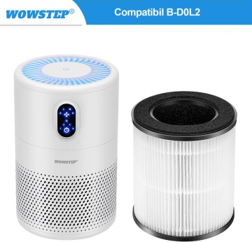 Filtru HEPA pentru purificator WowStep®, model B-D0L2, Carbon activ, Filtrare pana la 0.3 Microni - Img 3