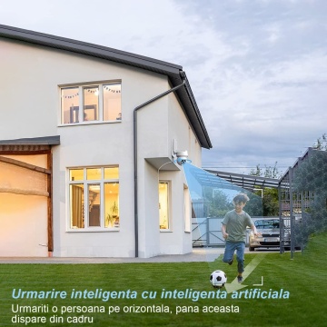 Resigilat - Camera de Supraveghere WowStep®, Wi-Fi, 3MP, 2K, Vizualizare Infrarosu, Detectarea Miscarii - Img 5