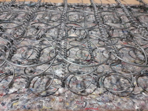 Plasa arcuri Bonell cu feltru - 74 / 186 cm - Img 3