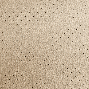 Imitatie piele cu burete 4 mm pentru tapițerie auto - IQ 418 Perforat - Crem
