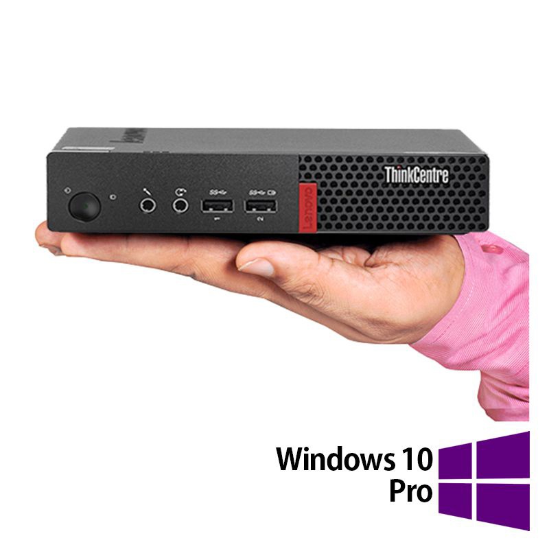 Calculator Refurbished Lenovo ThinkCentre M710q Mini PC Intel Core i5-6500T 2.50GHz 16GB DDR4 512GB SSD + Windows 10 Pro