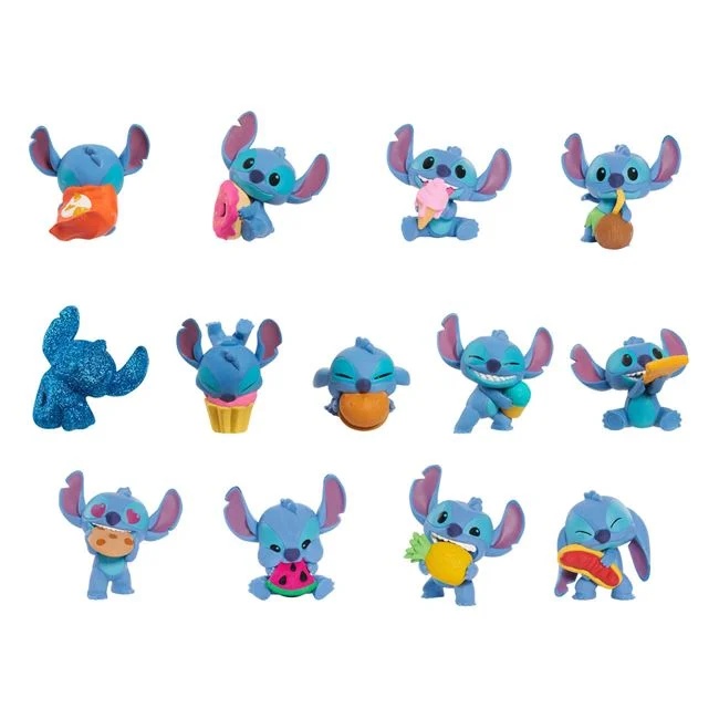 Figurina Stitch feed me (Blind Box) diverse modele, 11x6x7cm, albastru - 1 | YEO