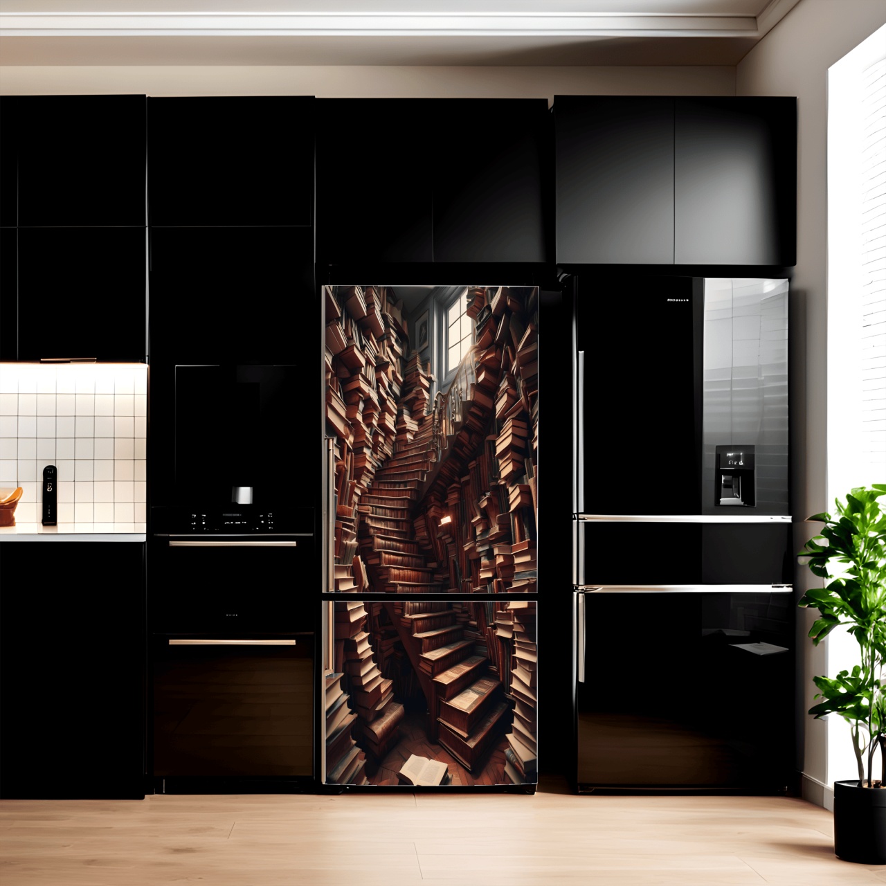 Folie imprimata color pentru decor Frigider dimensiune 200 x 90cm model: AVX-FR10