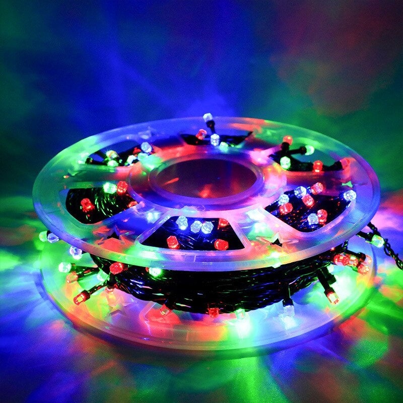 Instalatie Lumini Tip Rola, Liniara, 50m Lungime, 240 LED-uri, Lumina Alba Calda/Rece, Albastra sau Multicolora - 2 | YEO