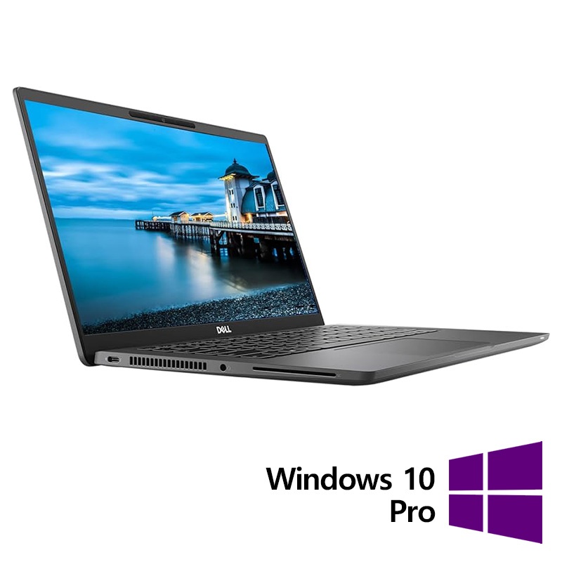 Laptop Refurbished DELL Latitude 7420 Intel Core i7-1185G7 3.00 - 4.80GHz 16GB DDR4 512GB SSD 14 Inch Full HD Webcam + Windows 10 Pro