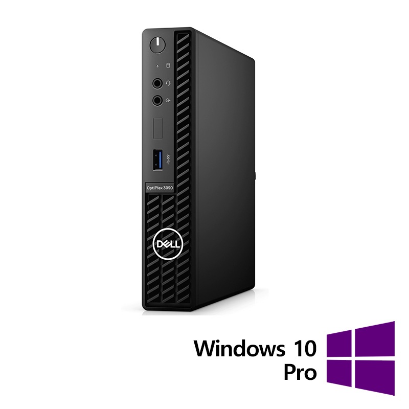 PC Refurbished DELL OptiPlex 5090 Mini Intel Core i5-10500T 2.30 - 3.80GHz 8GB DDR4 256GB SSD + Windows 10 Pro