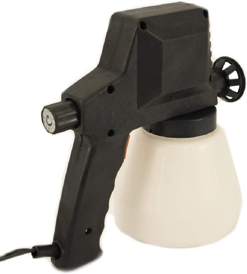 Pistol de vopsit electric, putere 45W, capacitate 600ml, negru-alb - 1 | YEO